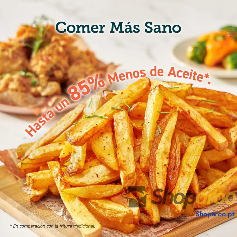 COSORI Fritadeira sem óleo 5,5 l preto branco e vermelho