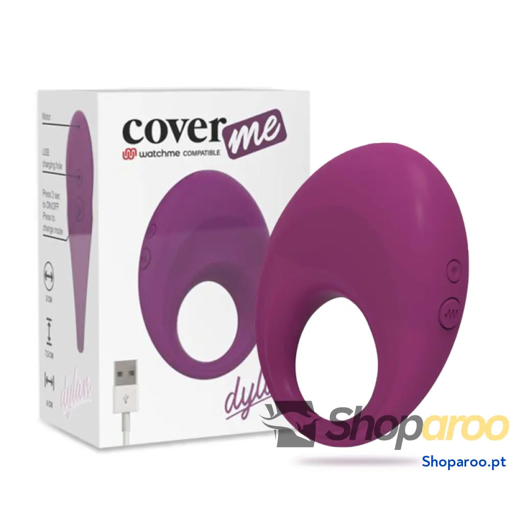 COVERME - ANEL RECARREGVEL DYLAN COMPATÍVEL COM A TECNOLOGIA WATCHME WIRELESS