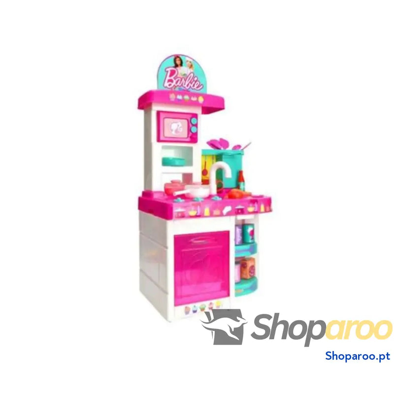 Cozinha de Brincar Barbie 40,5 x 30 x 81 cm Cor de Rosa