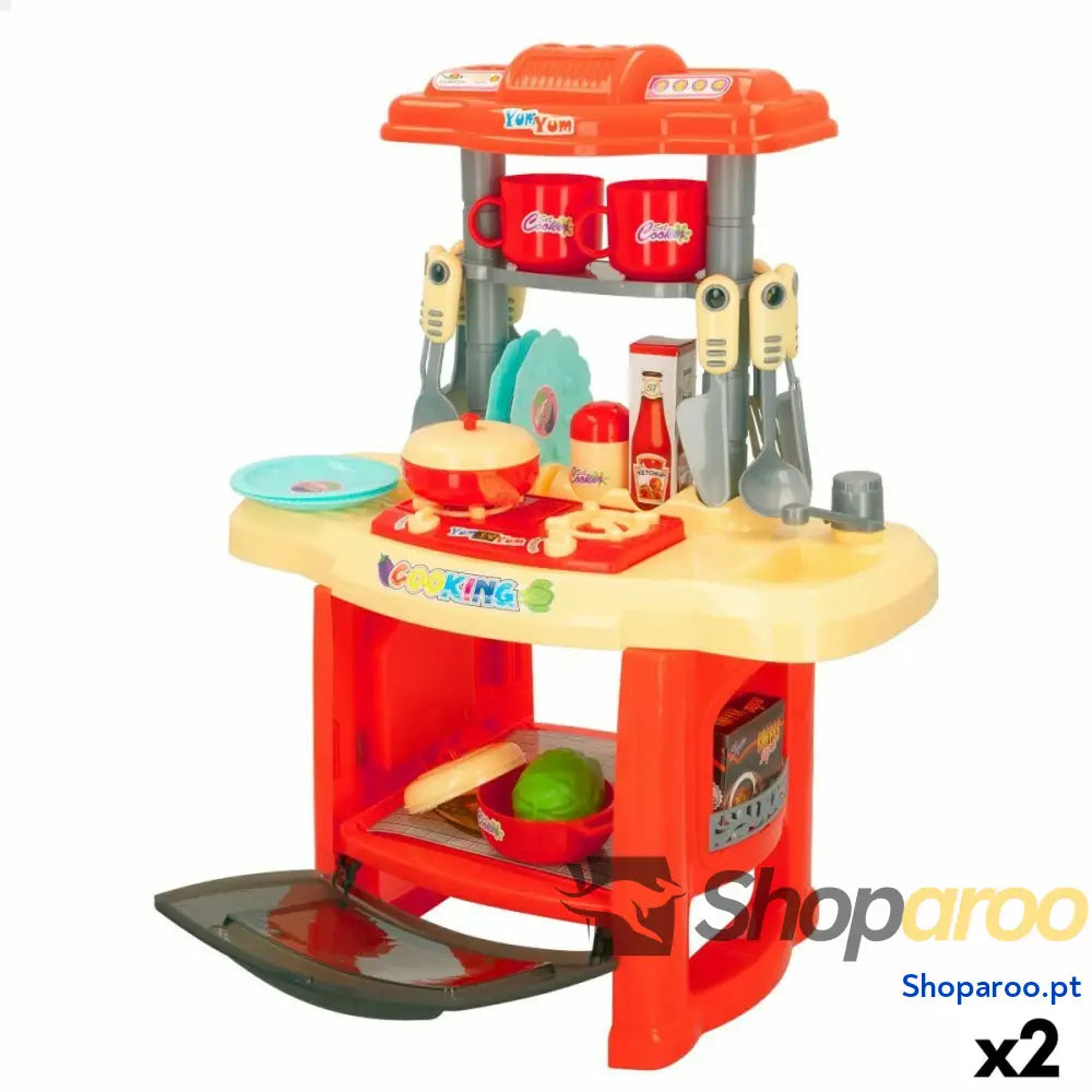 Cozinha de Brincar Colorbaby 23 Peças 37 x 47 x 23 cm