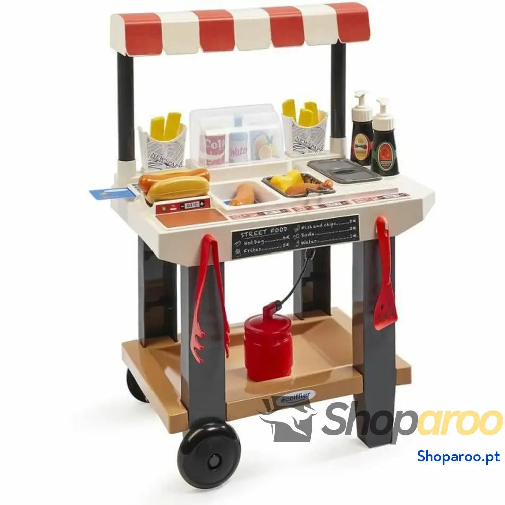 Cozinha de Brincar Ecoiffier  Street Food Cuisine