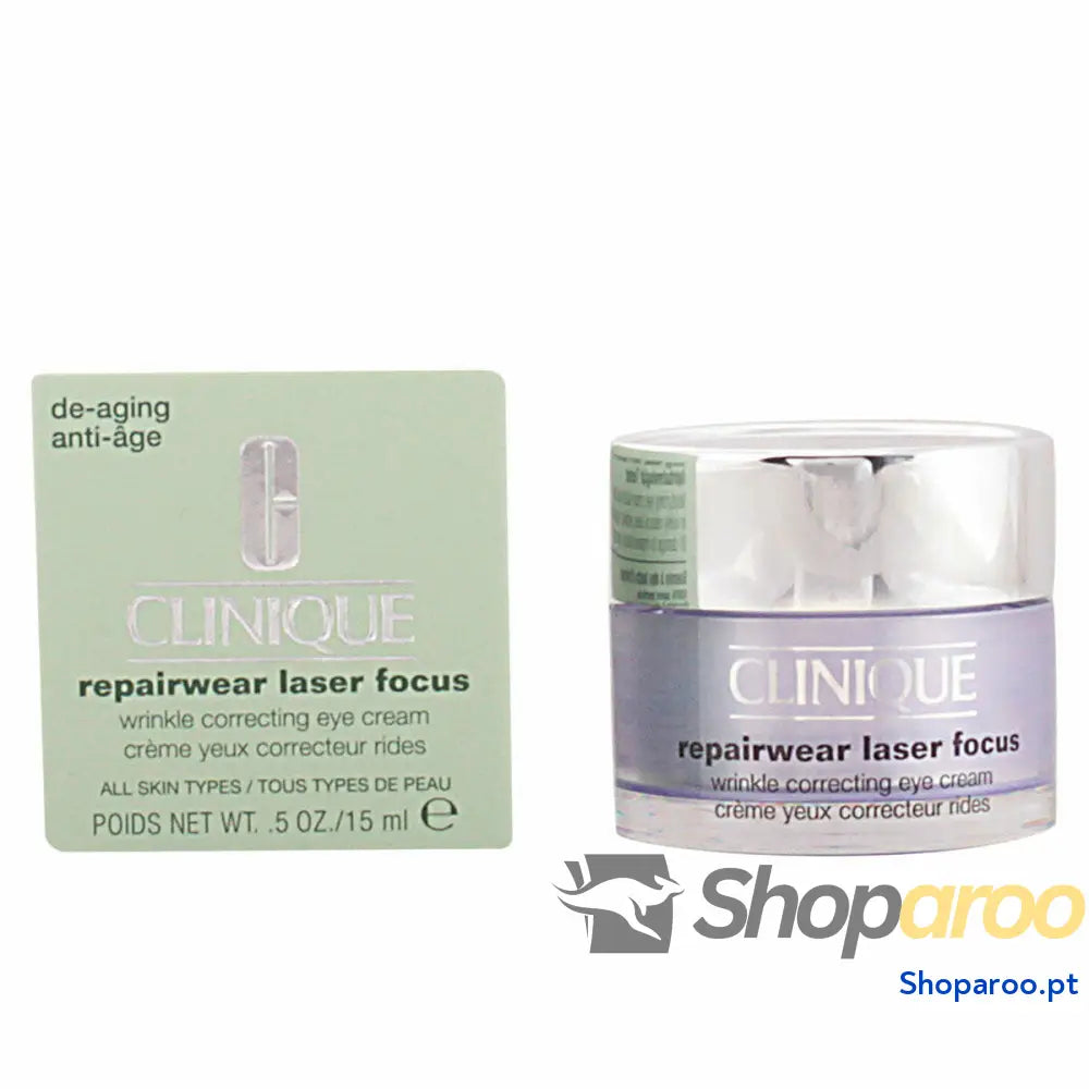 Creme Anti-idade para Contorno dos Olhos Clinique Repairwear Laser Focus (15 ml) (15 ml)