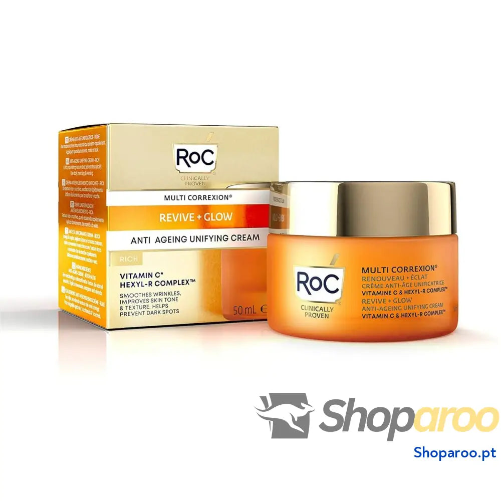 Creme Anti-idade Roc Multi Correxion Revive + Glow (50 ml)