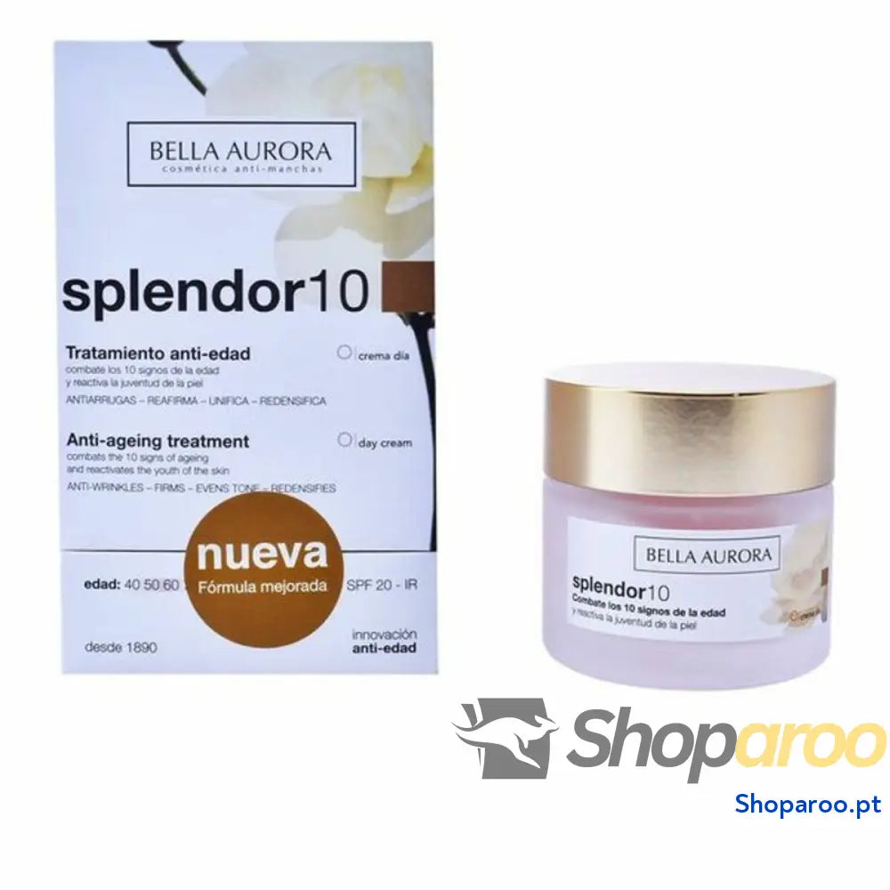 Creme Anti-idade Splendor 10 Bella Aurora Splendor Spf 20 (50 ml) 50 ml