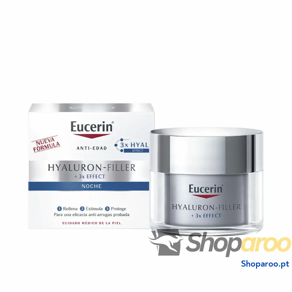 Creme Antienvelhecimento de Noite Eucerin Hyaluronic Filler 50 ml