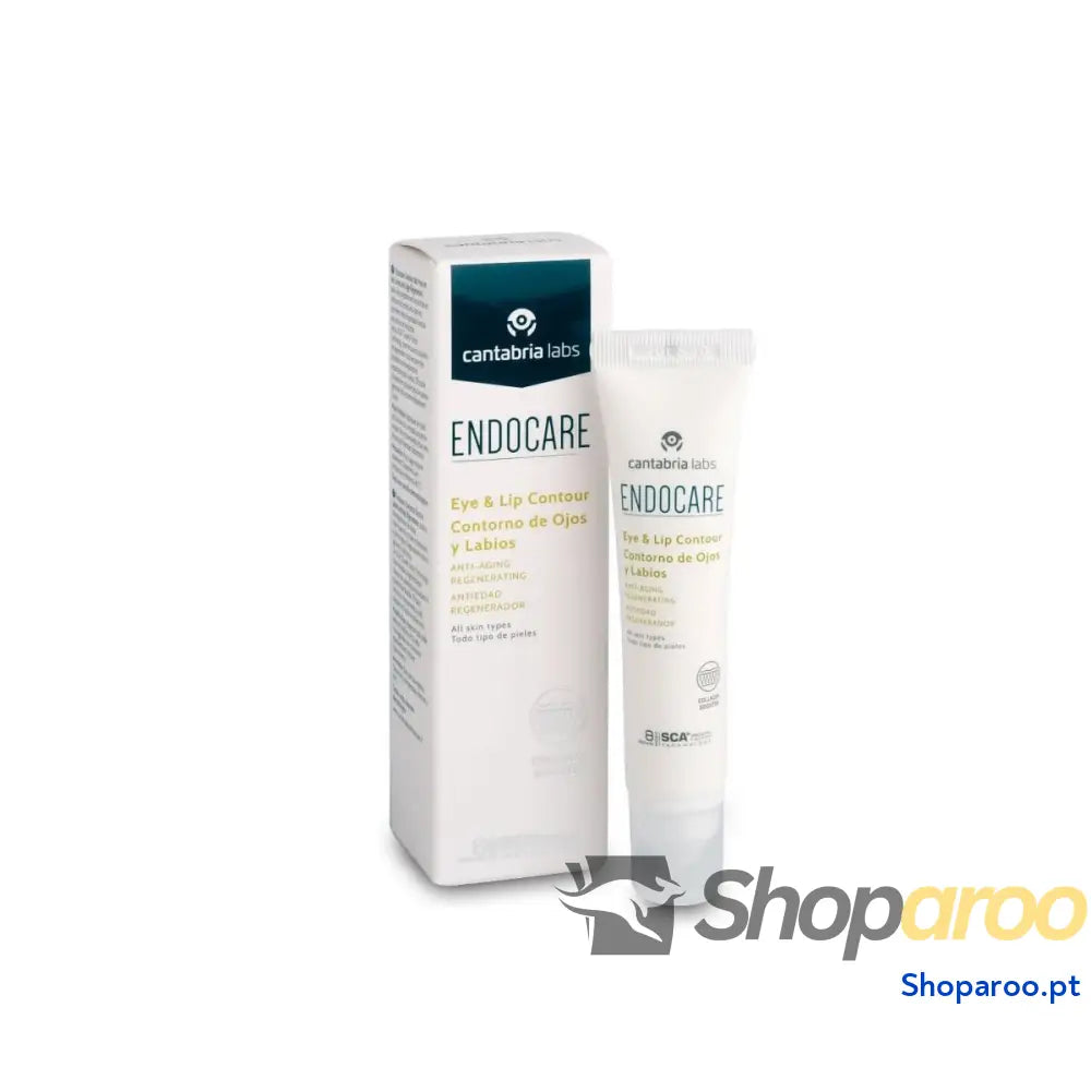 Creme Antienvelhecimento para o Contorno de Olhos e Lábios Endocare 15 ml