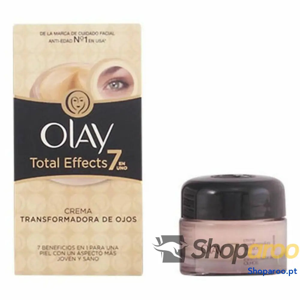 Creme Antienvelhecimento para o Contorno de Olhos Total Effects Olay Total Effects (15 ml) 15 ml