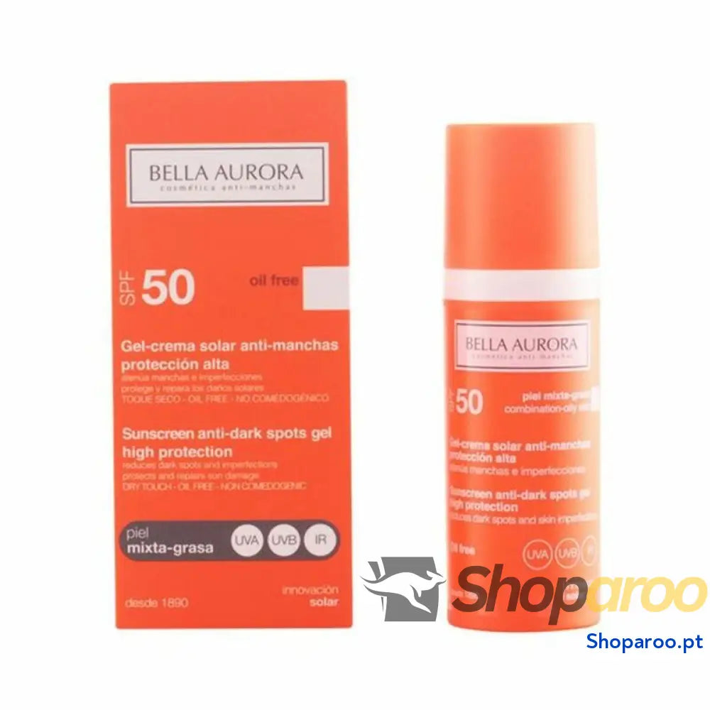 Creme Antimanchas Solares Spf 50 Bella Aurora Bella Aurora Solar Spf 50 50 ml