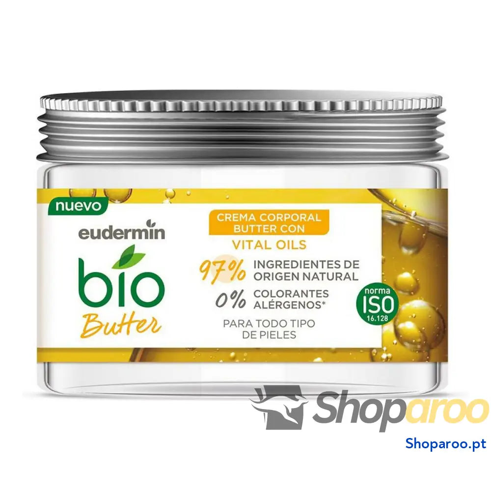 Creme Corporal Hidratante Bio Butter Vital Oils Eudermin (300 ml)