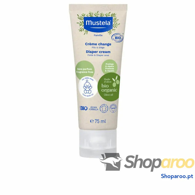 Creme Cuidado Diário da Zona da Fralda Mustela Bio 75 ml