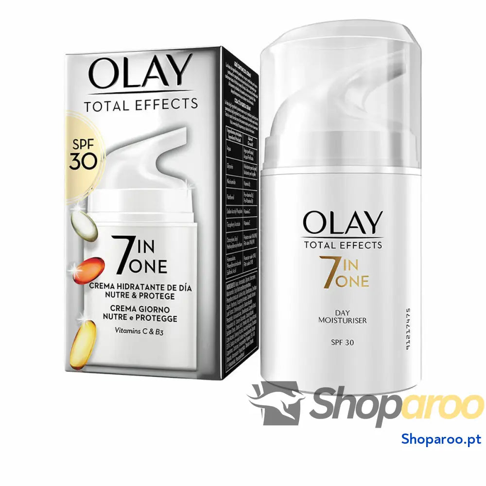 Creme de Dia Hidratante Olay Total Effects 7 em 1 Nutritivo 50 ml Spf 30