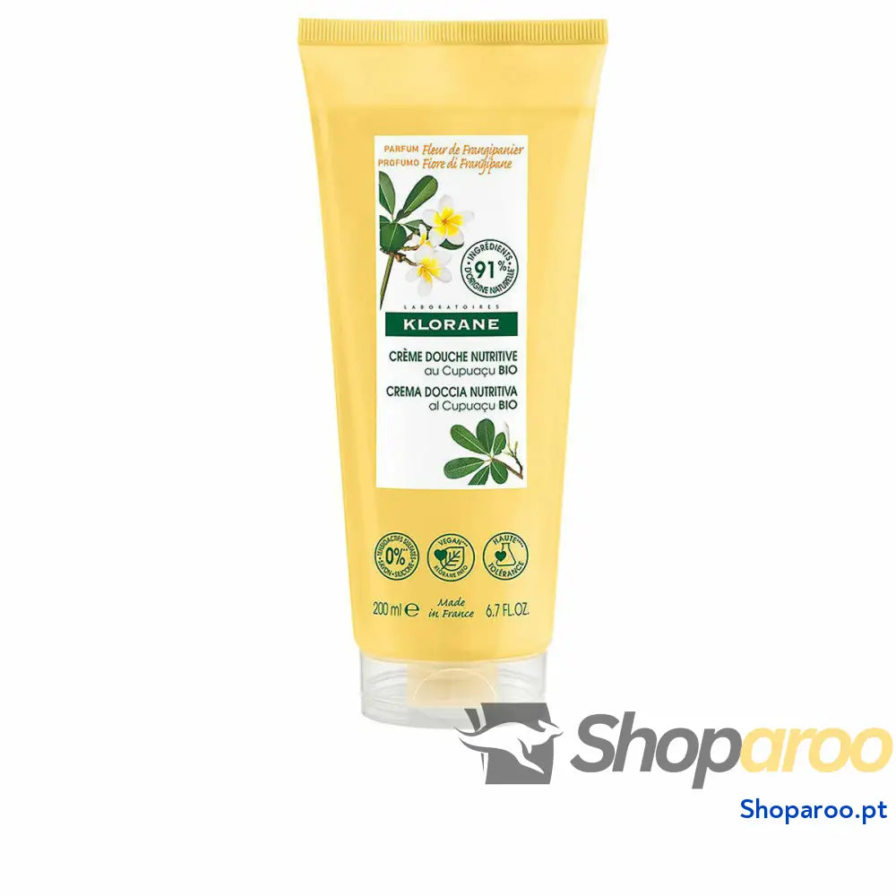 Creme de Duche Klorane Frangipani 200 ml