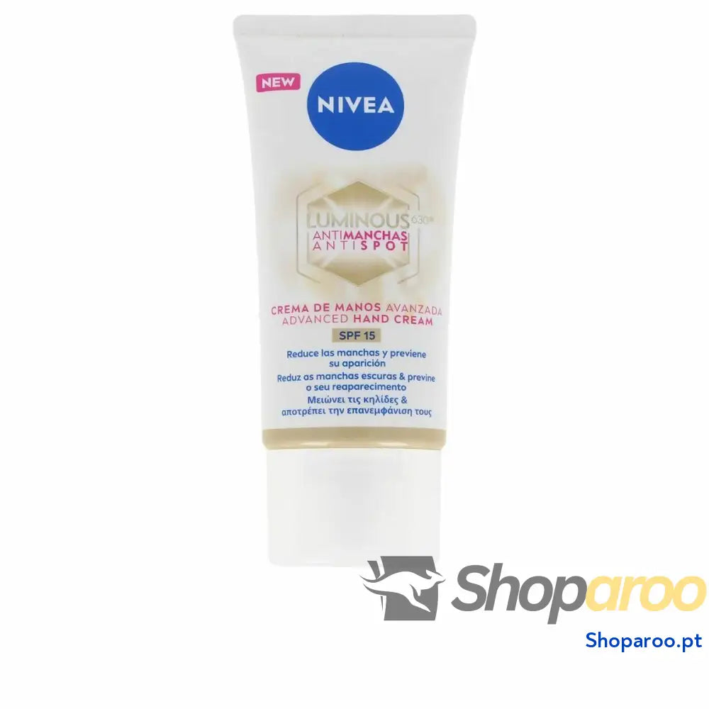 Creme de Mãos Antimanchas Nivea Luminous 630º Spf 15 (50 ml)