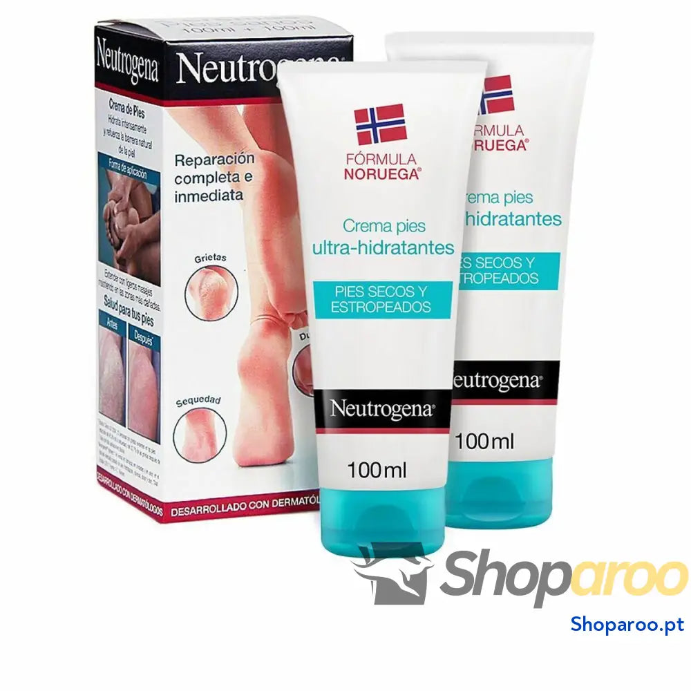 Creme de Pés Hidratante Neutrogena Pele Seca (2 x 100 ml)