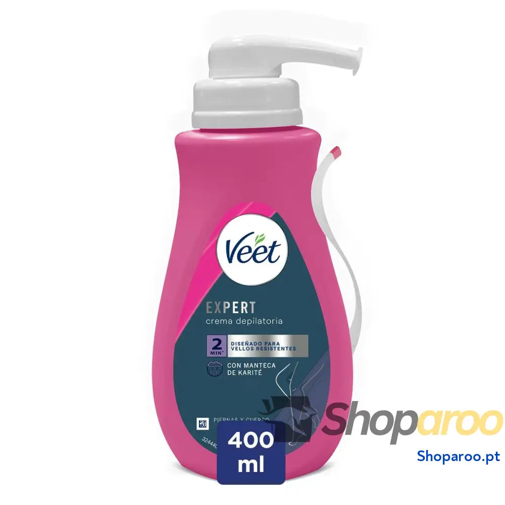 Creme Depilatório Corporal Veet Expert 400 ml