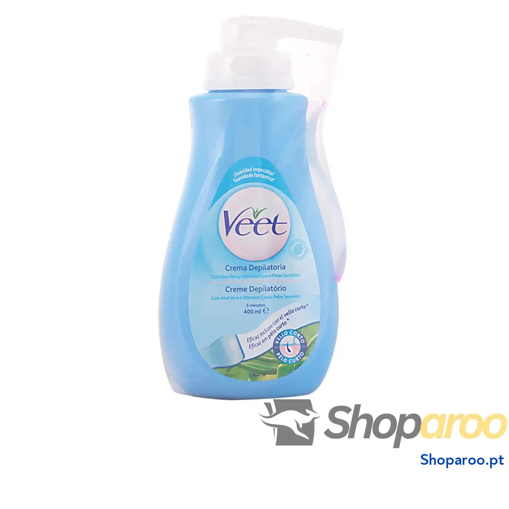 Creme Depilatório Corporal Veet Pele sensível Aloé Vera (400 ml)