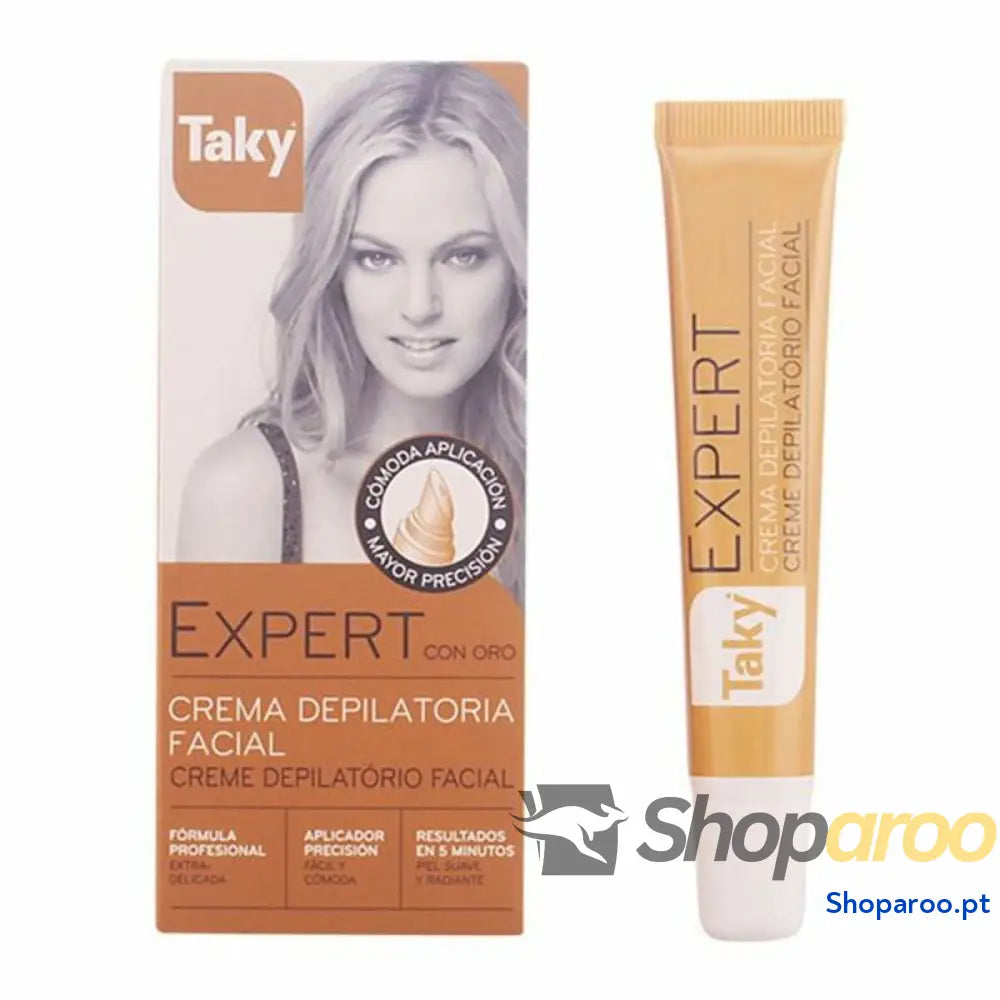 Creme Depilatório Facial Taky Expert Oro (20 ml)