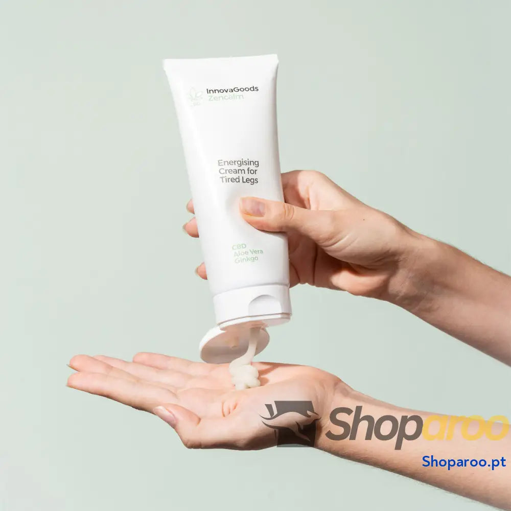 Creme Energizante para Pernas Cansadas CBD Zencalm InnovaGoods 200 ml
