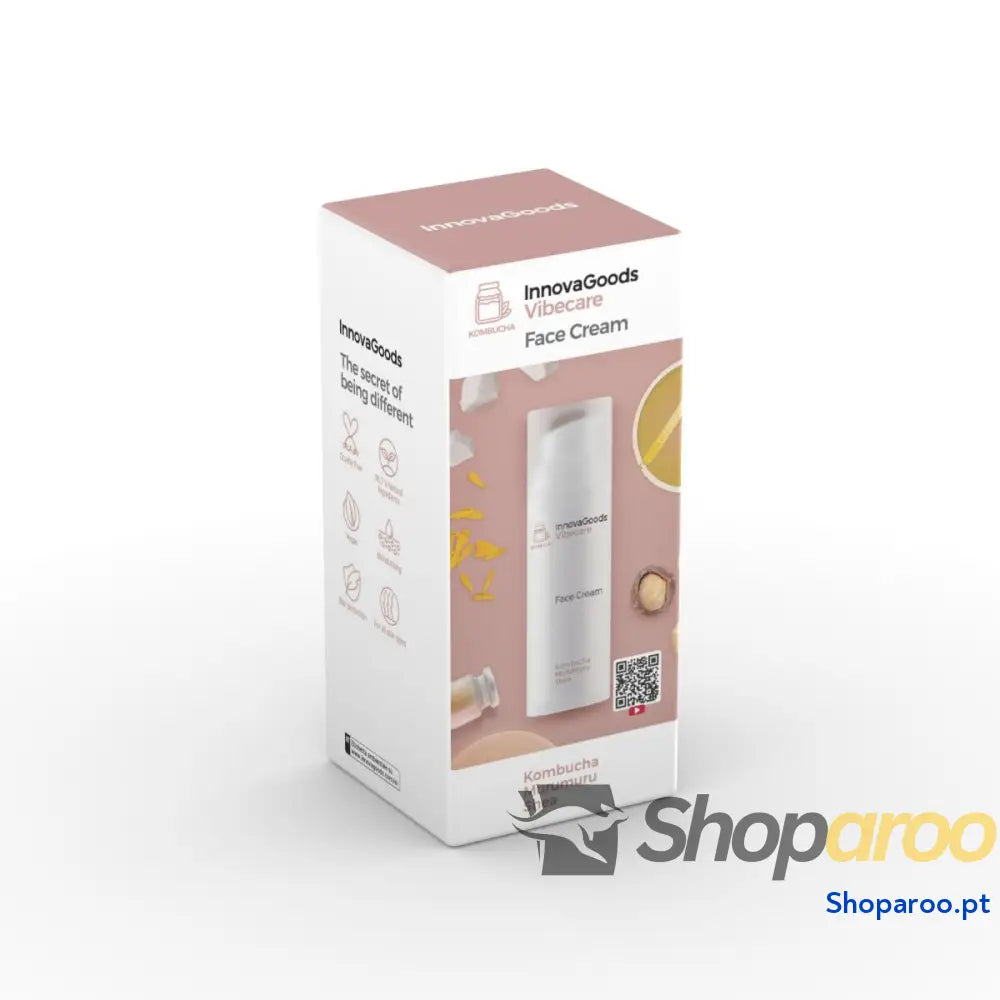 Creme Facial Hidratante Kombucha Vibecare InnovaGoods 50 ml
