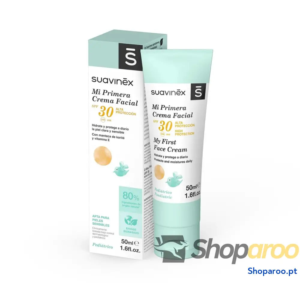 Creme Facial Hidratante para Bebés Suavinex Crema Spf 30 50 ml