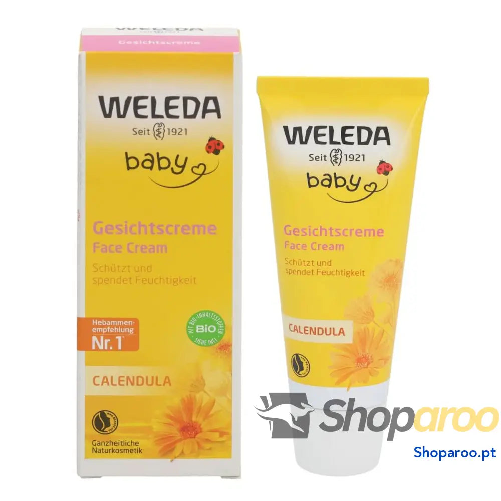 Creme Facial Hidratante para Bebés Weleda Baby Calendula 50 ml