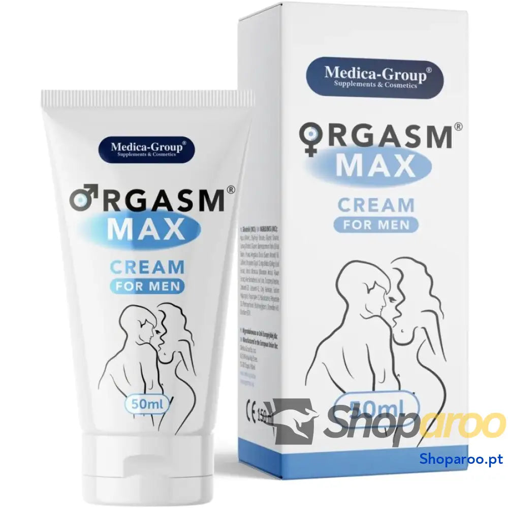 Creme Íntimo Orgasm Max para Homens Momentos Íntimos Intensos