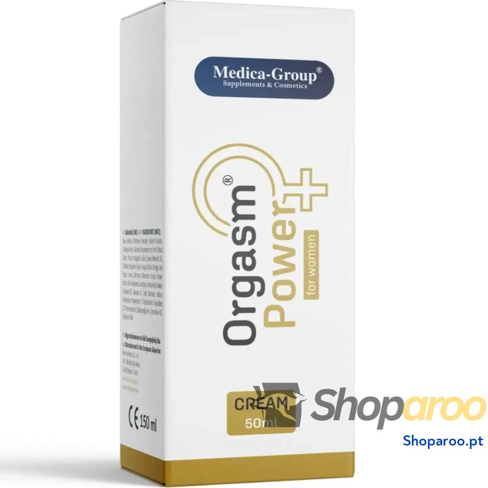 Creme Orgasm Power para Mulheres 50ml Sensações Intensificadas