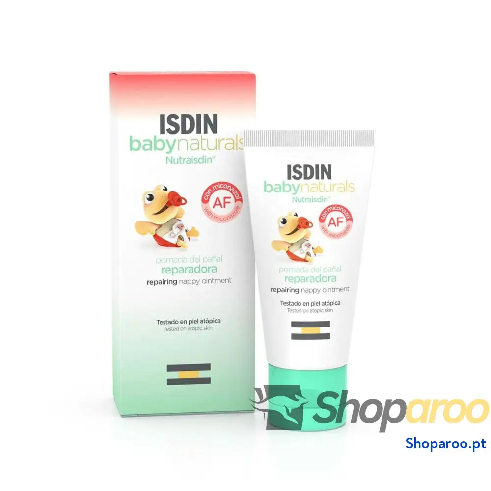 Creme Protetor para a zona da Fralda Isdin Baby Naturals Af Pomada Miconazol 50 ml