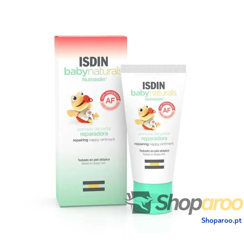 Creme Protetor para a zona da Fralda Isdin Baby Naturals Af Pomada Miconazol 50 ml