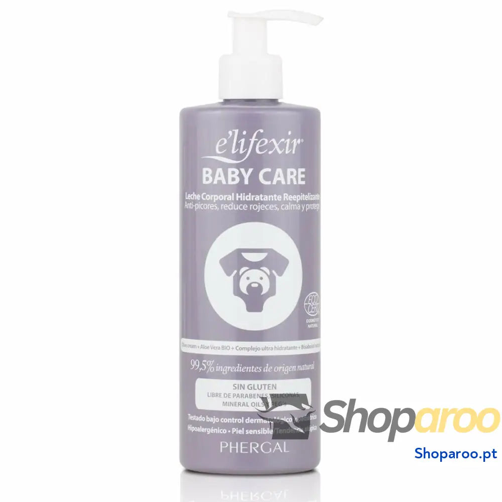 Creme Reparador para Bebés Elifexir Eco Baby Care 400 ml