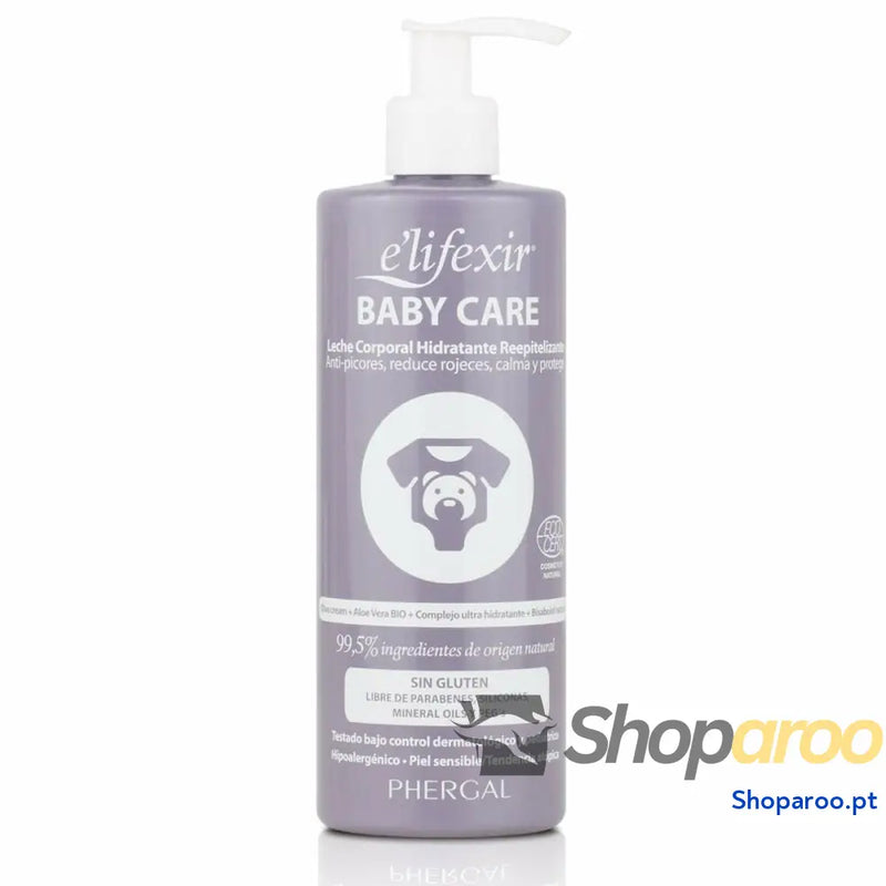 Creme Reparador para Bebés Elifexir Eco Baby Care 400 ml