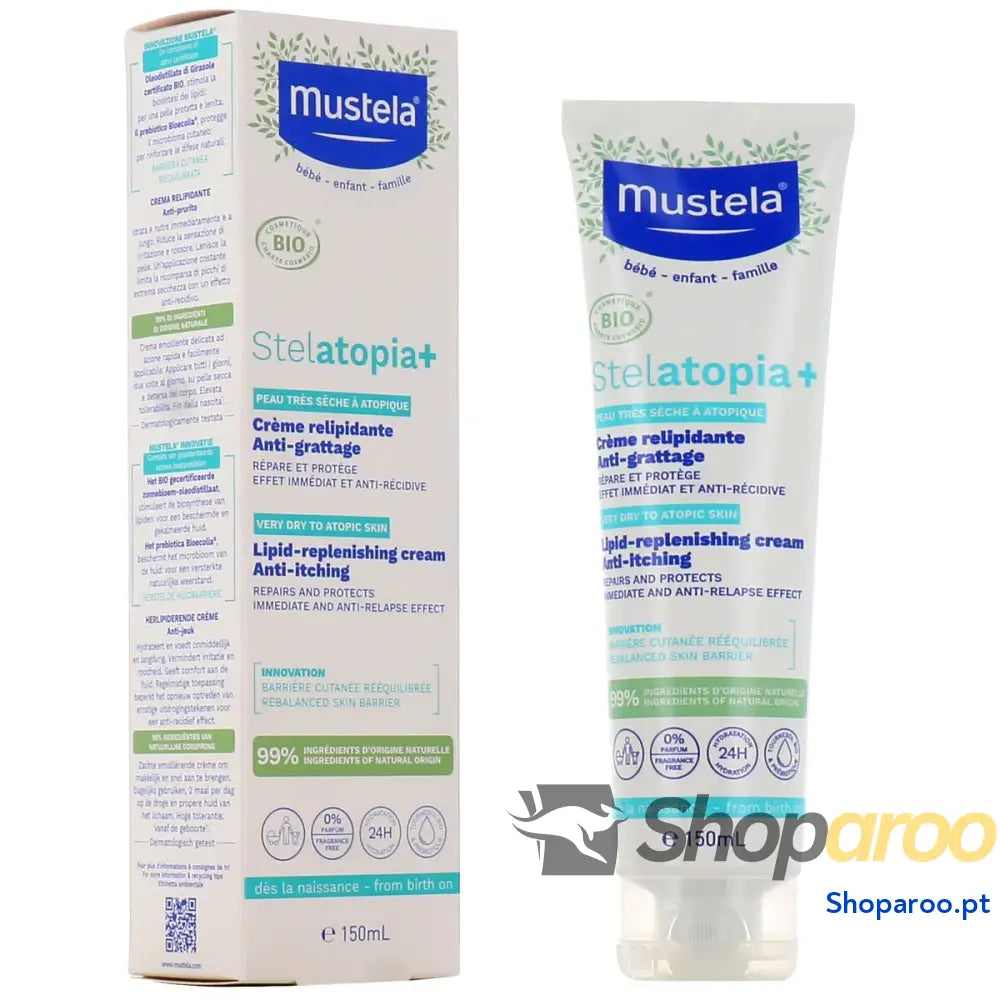 Creme Reparador para Bebés Mustela Stelatopia + 150 ml