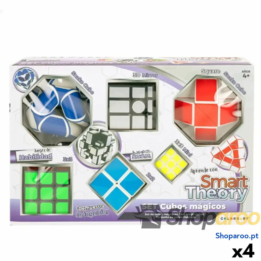 Cubo de Rubik Colorbaby Smart Theory 6 Peças