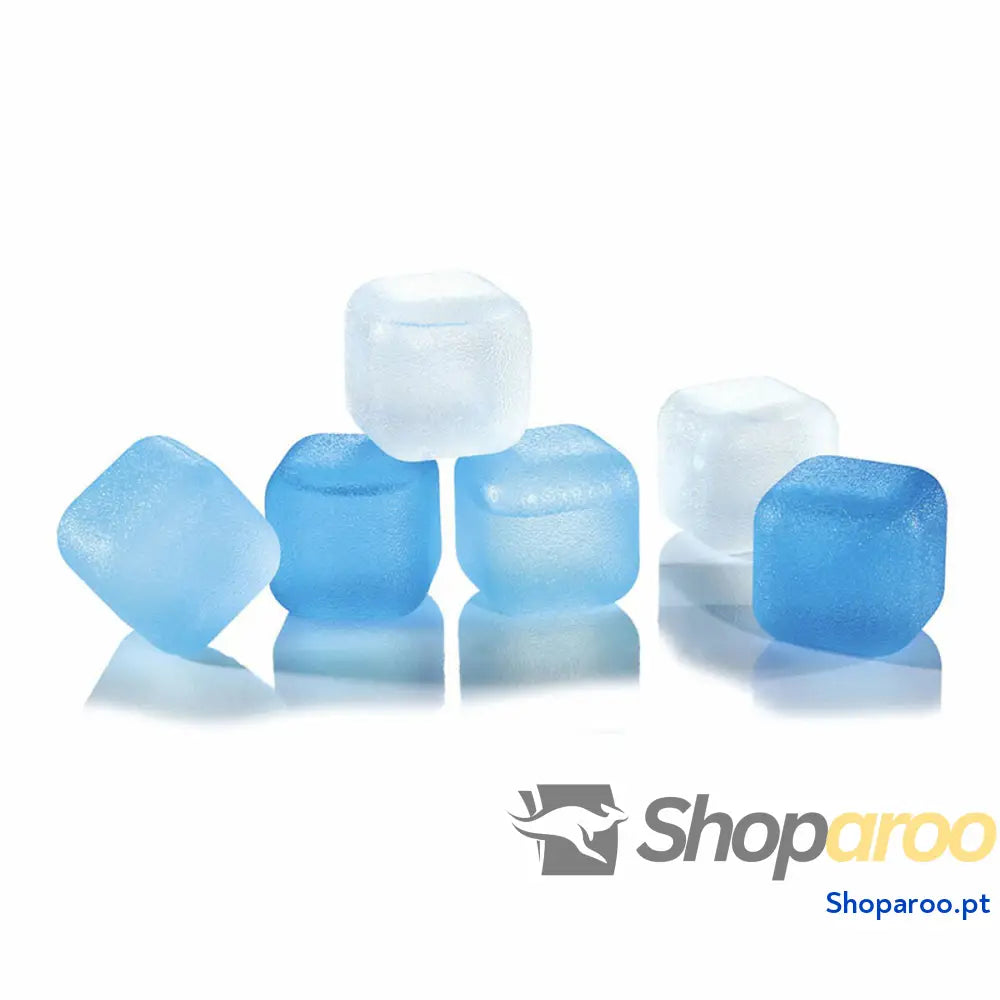 Cubos refrigerantes reutilizáveis Tescoma Presto Azul Plástico 24 Peças