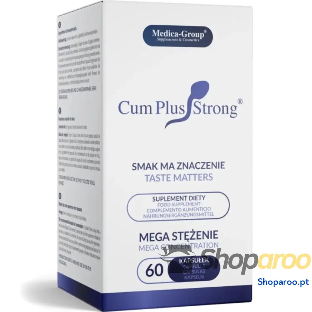 CUM PLUS FORTE AMPLIAÇÃO DE SÊMEN 60 CÁPSULAS