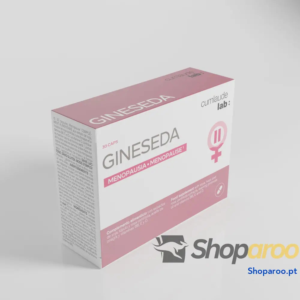 Cumlaude Gineseda para sintomas associados e secura vaginal 30 cápsulas