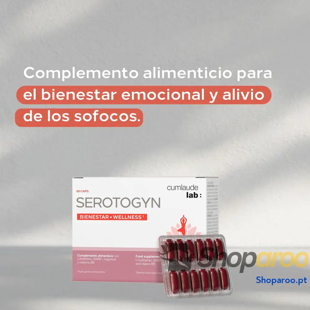 Cumlaude Lab Serotogyn complemento alimentar para menopausa