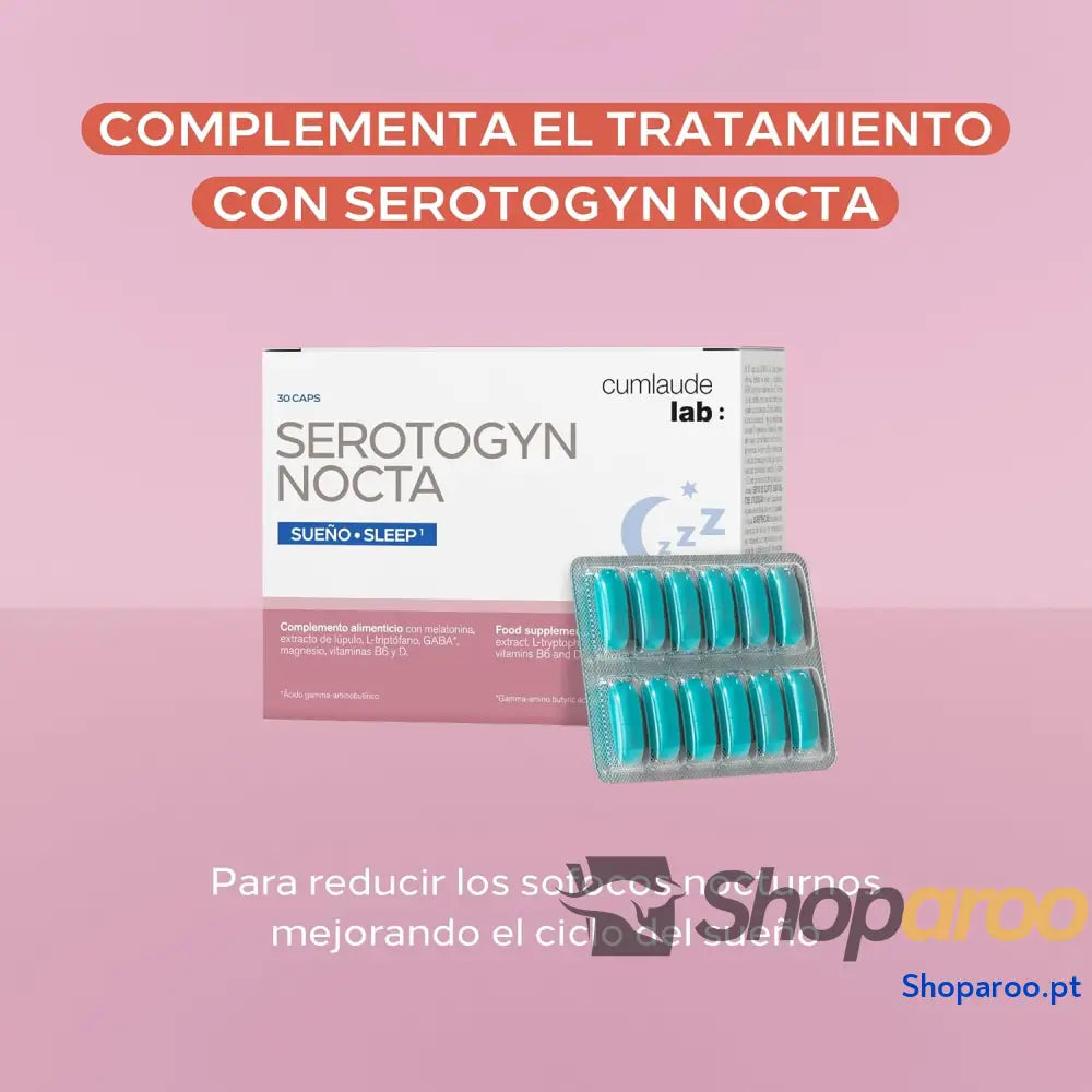 Cumlaude Lab Serotogyn complemento alimentar para menopausa