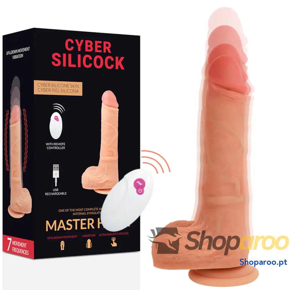 CYBER SILICOCK - CONTROLE REMOTO REALÍSTICO MASTER HUCK 20.9 CM -O- 4 CM