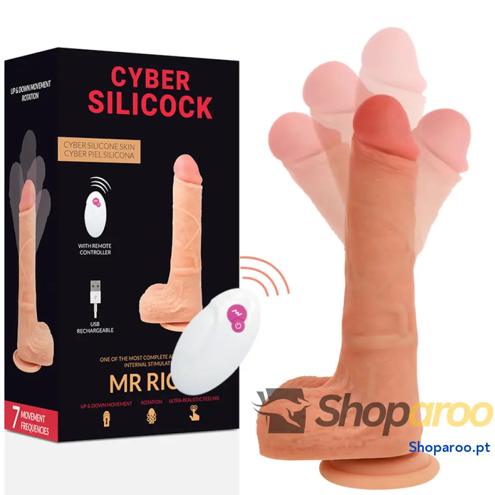 CYBER SILICOCK - CONTROLE REMOTO REALÍSTICO MR RICK 20.9 CM -O- 4 CM