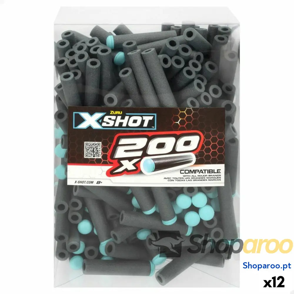 Dardos Zuru X Shot 200 Peças