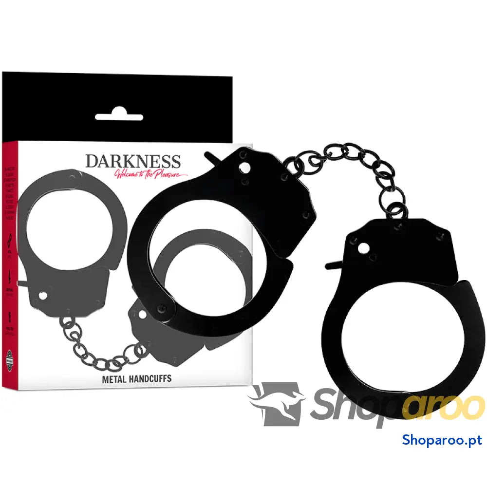 DARKNESS - ALGEMAS DE METAL PARA MOS NEGRAS