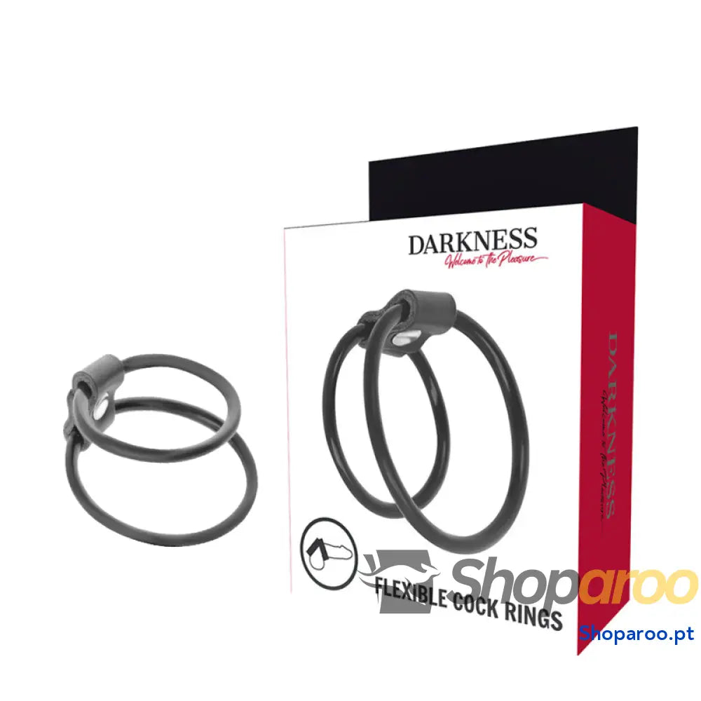 DARKNESS - ANÉIS DE PÉNIS DUO DE MELHORAO.