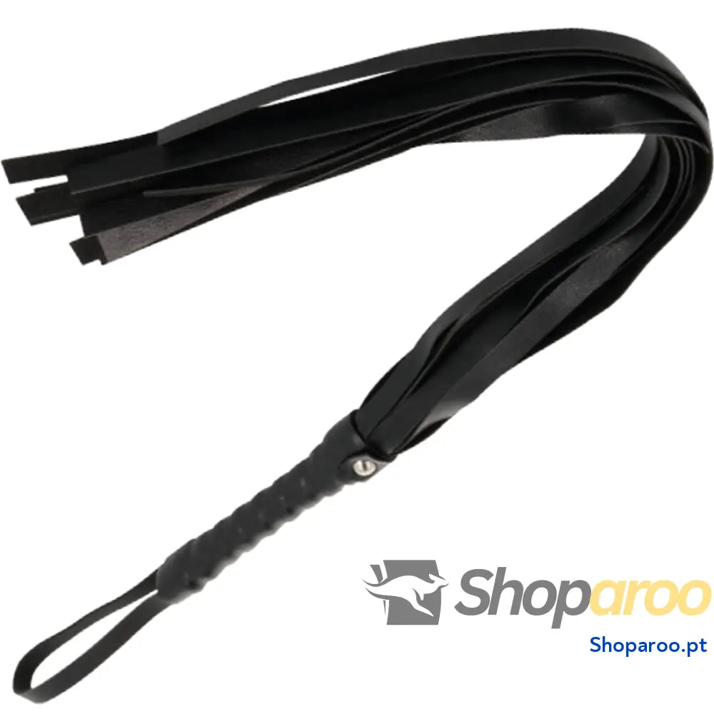 DARKNESS - CHICOTE DE BONDAGE PRETO 45 CM