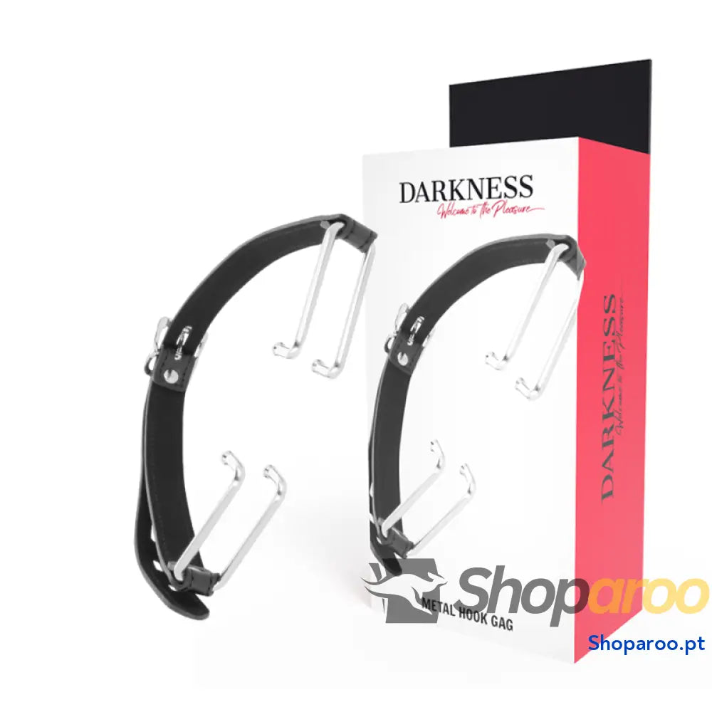 DARKNESS - MORDAÇA COM GANCHO PRETO
