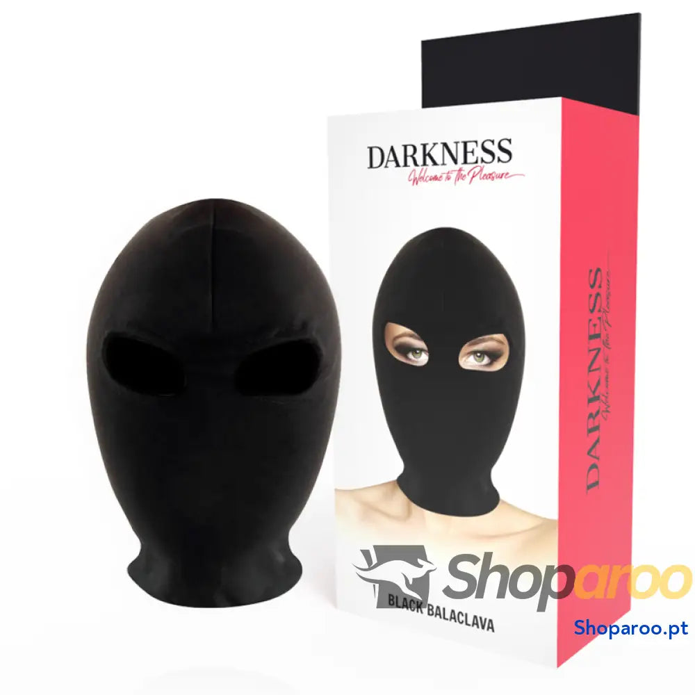 DARKNESS - MSCARA DE SUBMISSO PRETA