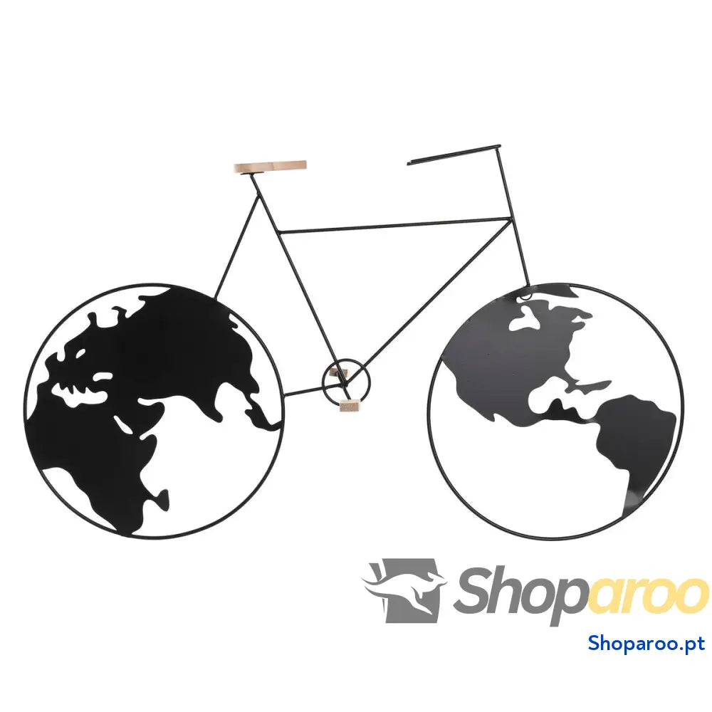 Decoração de Parede DKD Home Decor Bicicleta Metal (74 x 10 43.5 cm) 43,5