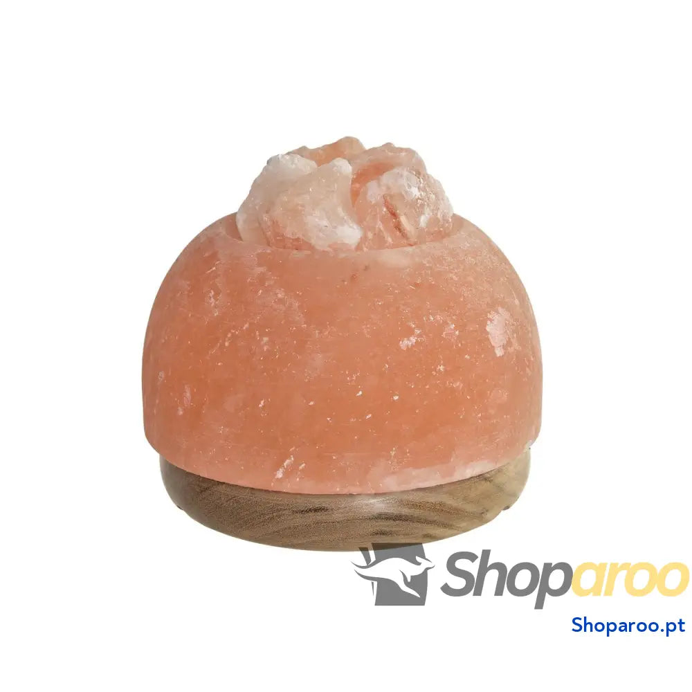Decoração luminosa DKD Home Decor Sal Laranja 15 W 16 x 16 x 18 cm