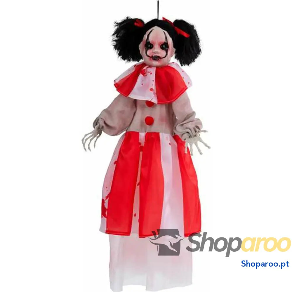 Decoração para Halloween My Other Me 90 X 38 14 cm Boneco Diabólico Vermelho