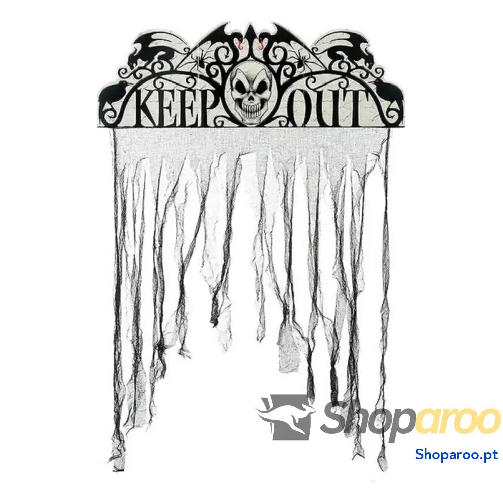 Decoração Suspensa Keep Out (97 x 137 cm)